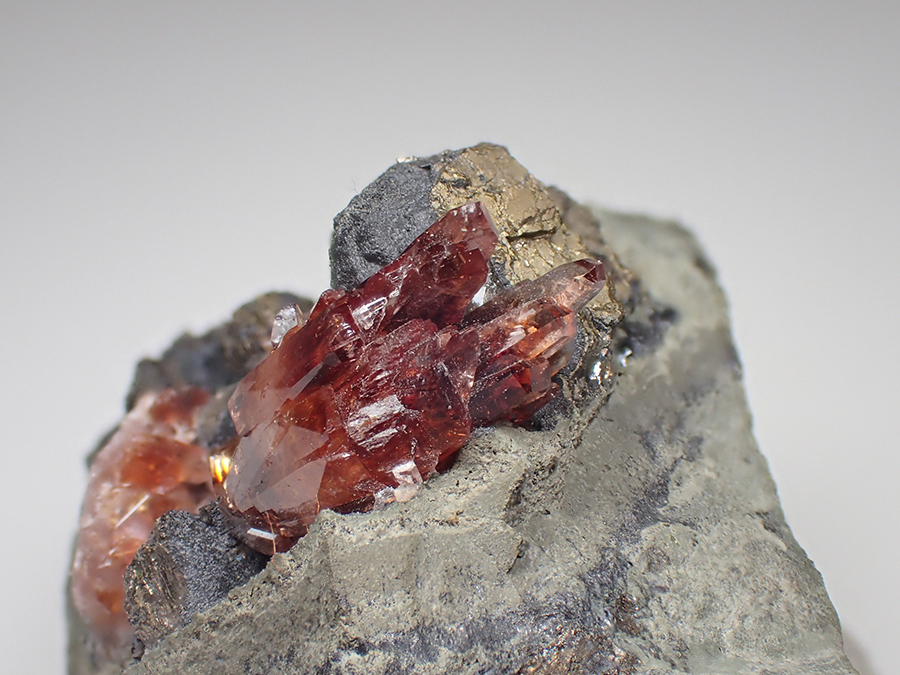 Rhodochrosite & Pyrrhotite