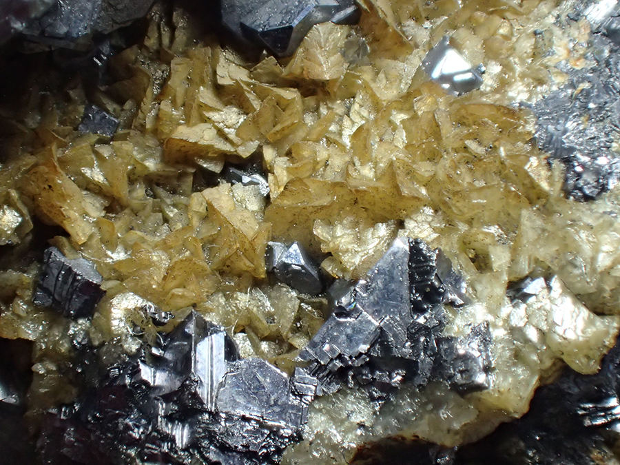 Galena & Siderite