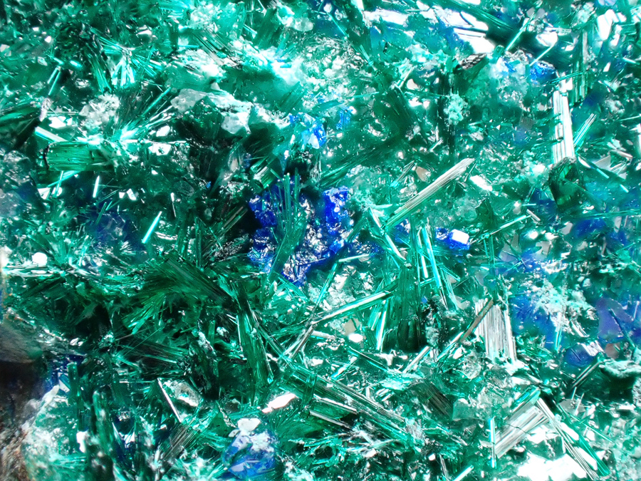 Brochantite & Linarite