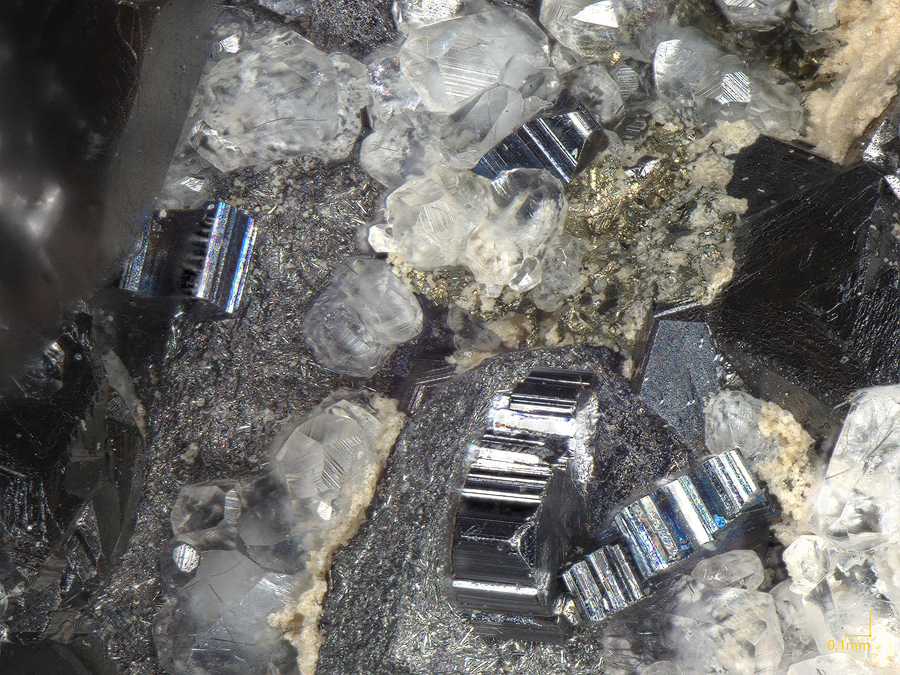 Bournonite & Sphalerite & Calcite & Galena