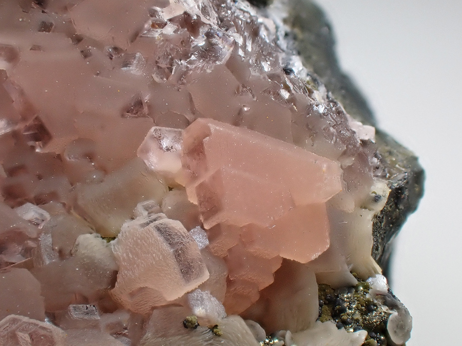 Rhodochrosite & Pyrite