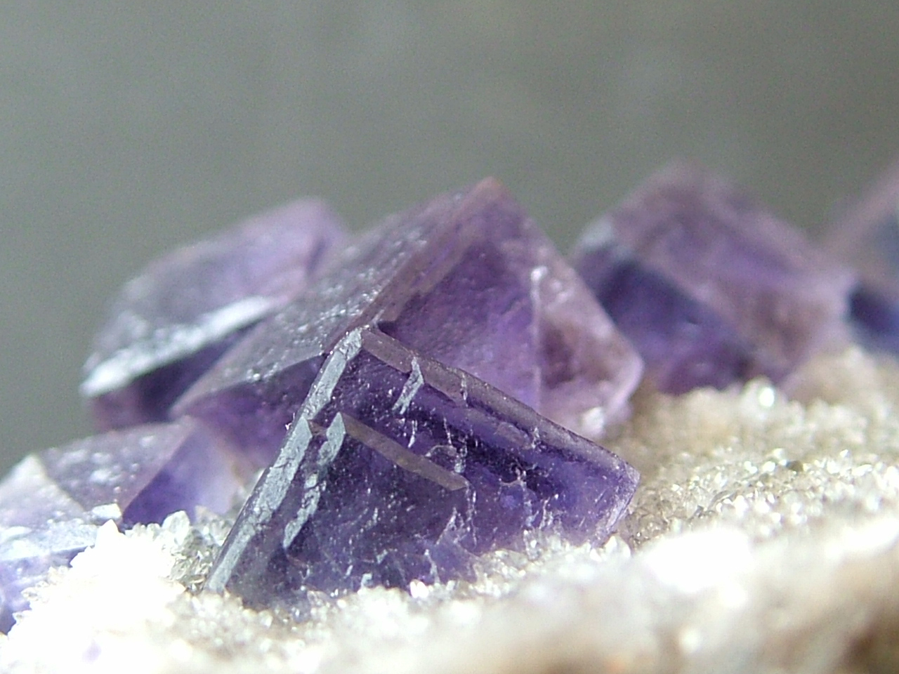 Fluorite With Quartz