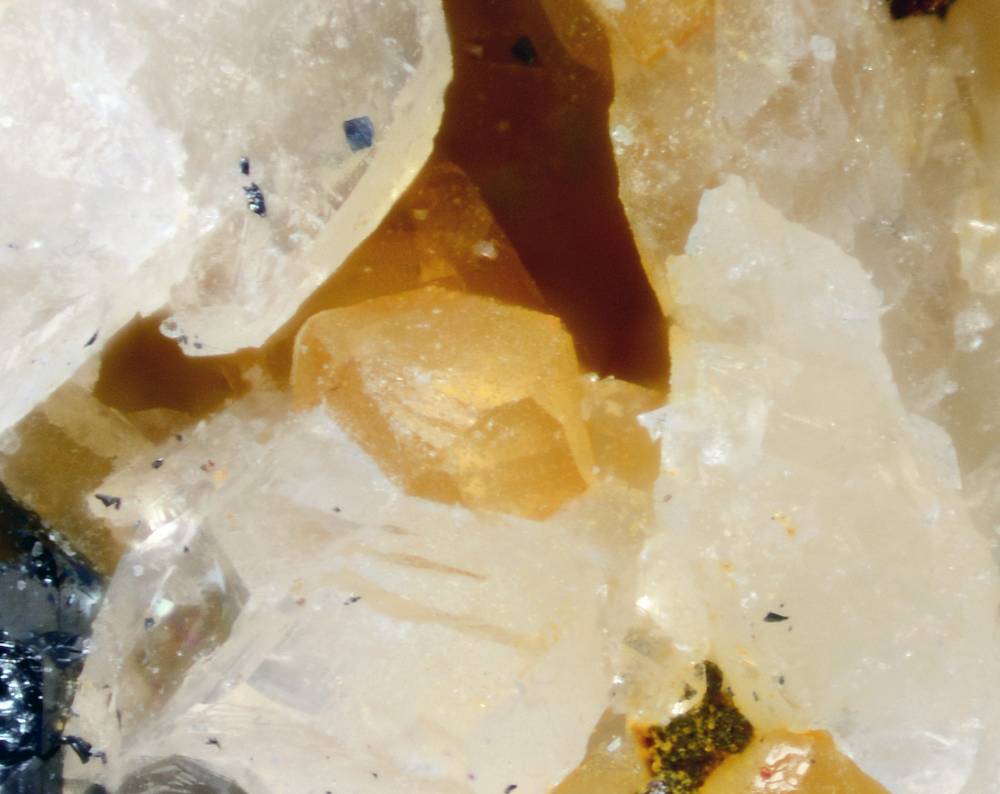 Rhabdophane-(Nd) On Xenotime-(Y)