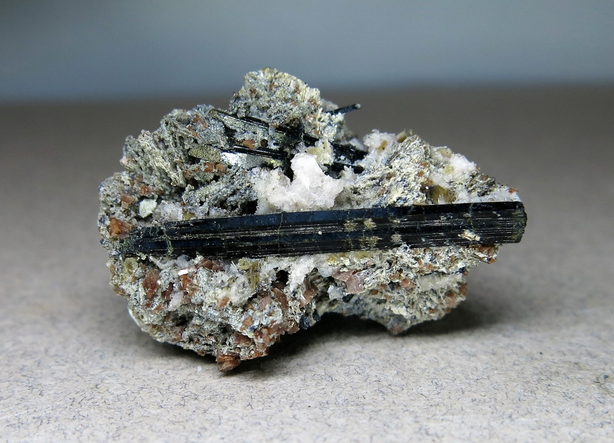 Fluorite Rhodochrosite Albite & Polylithionite