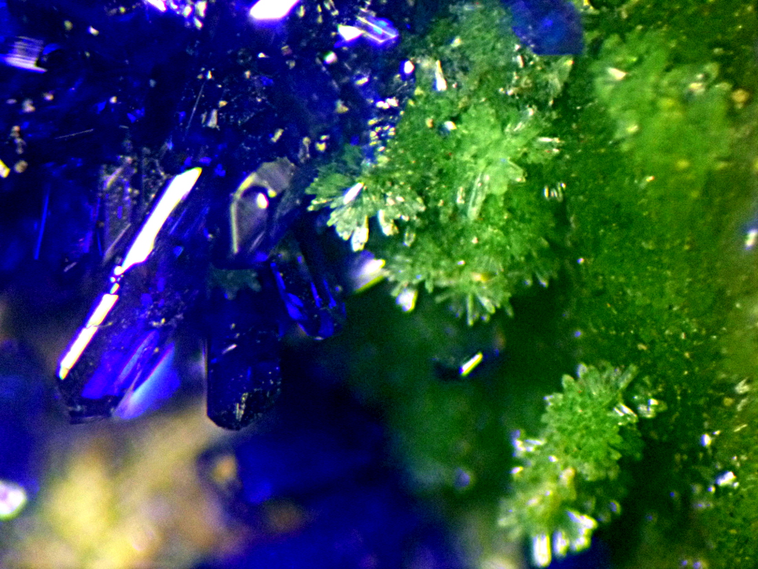 Olivenite & Azurite