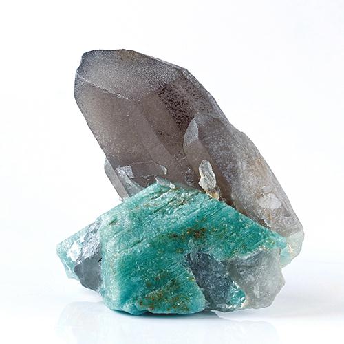 Amazonite & Quartz