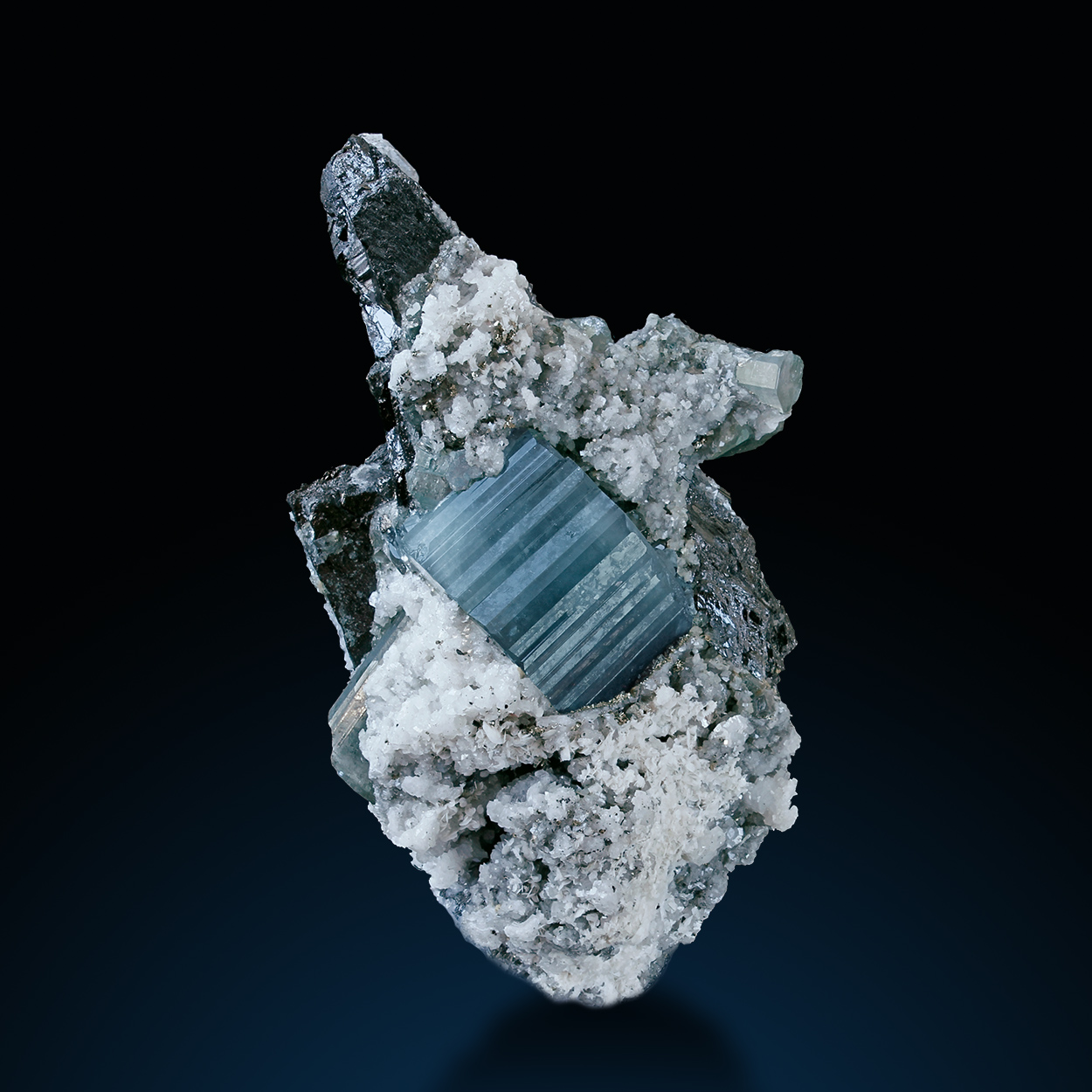 Apatite Ferberite & Dolomite