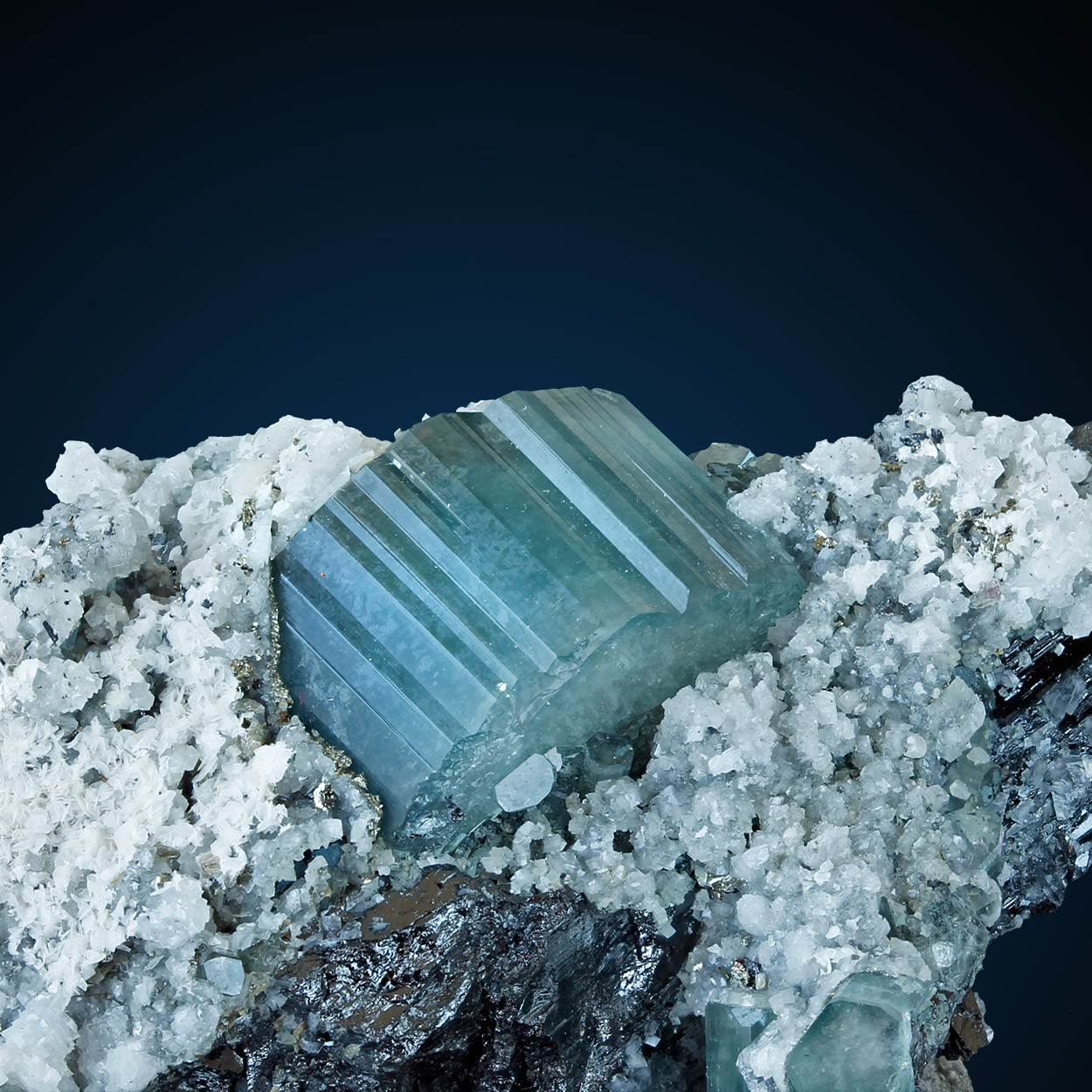 Apatite Ferberite & Dolomite