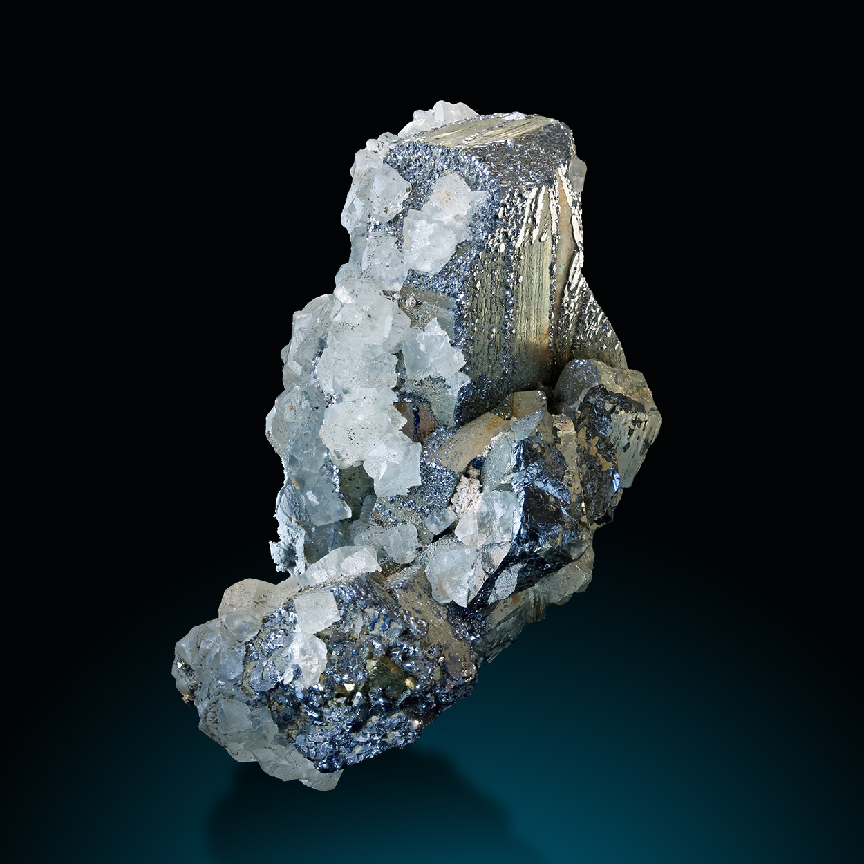 Sylvanite Pyrite & Calcite