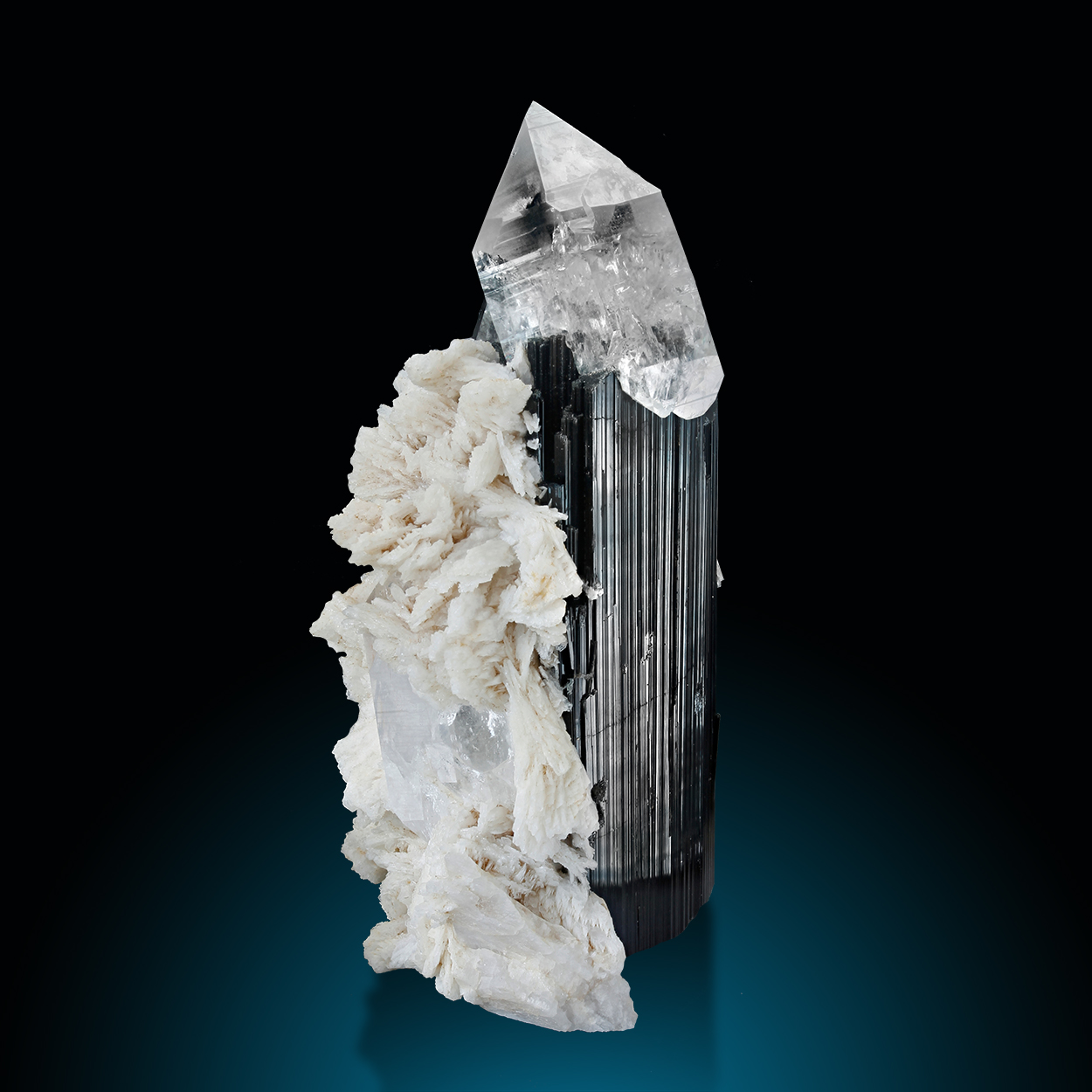 Schorl Quartz & Albite