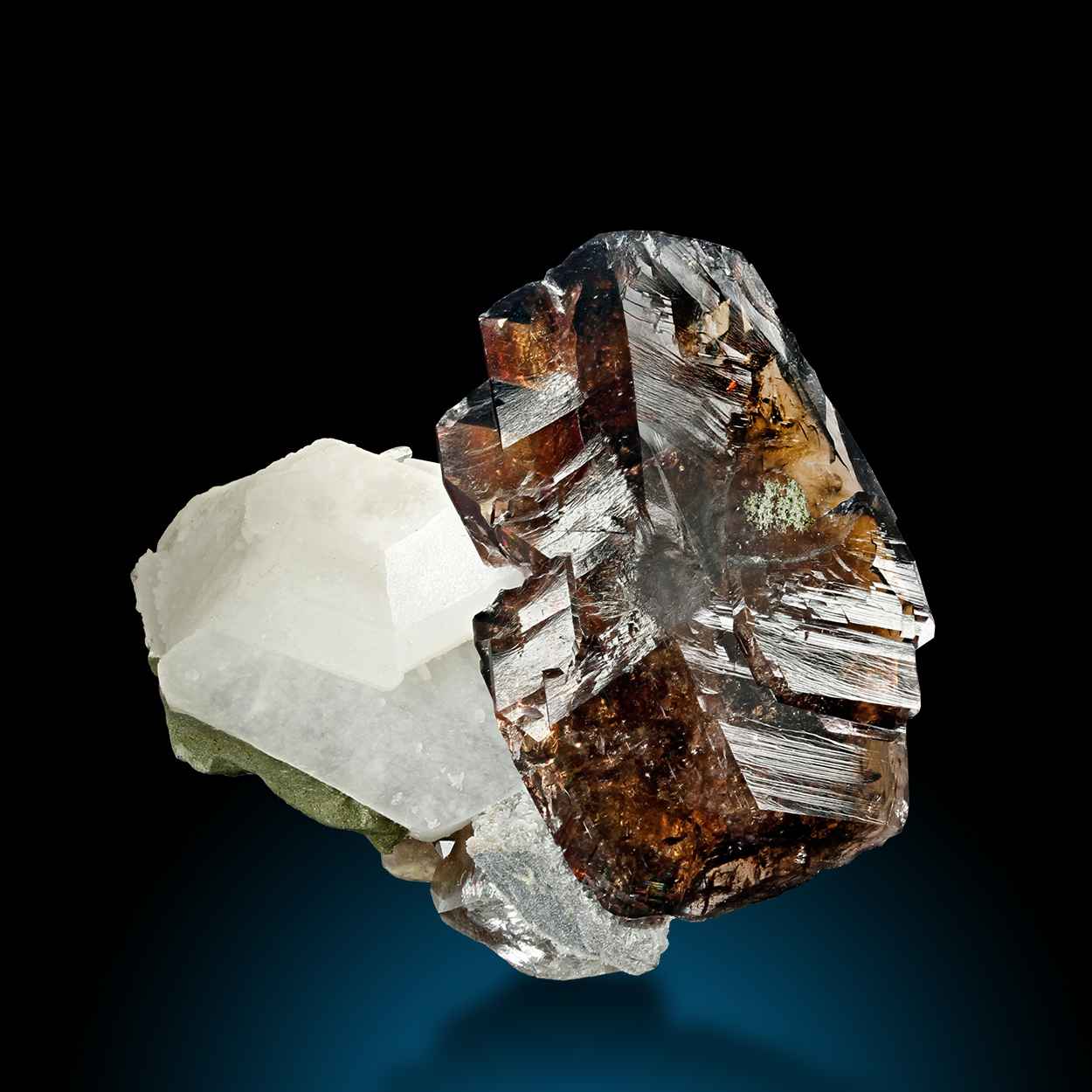 Axinite & Calcite