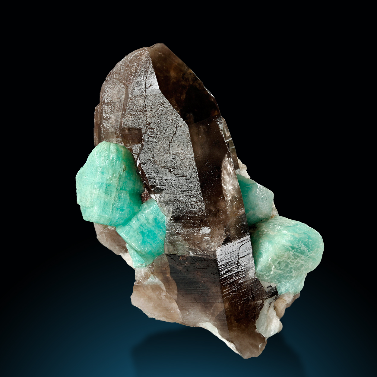 Amazonite & Smoky Quartz