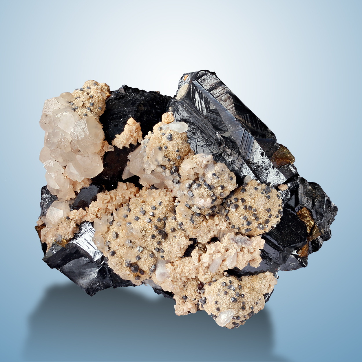 Sphalerite Calcite Chalcopyrite & Galena