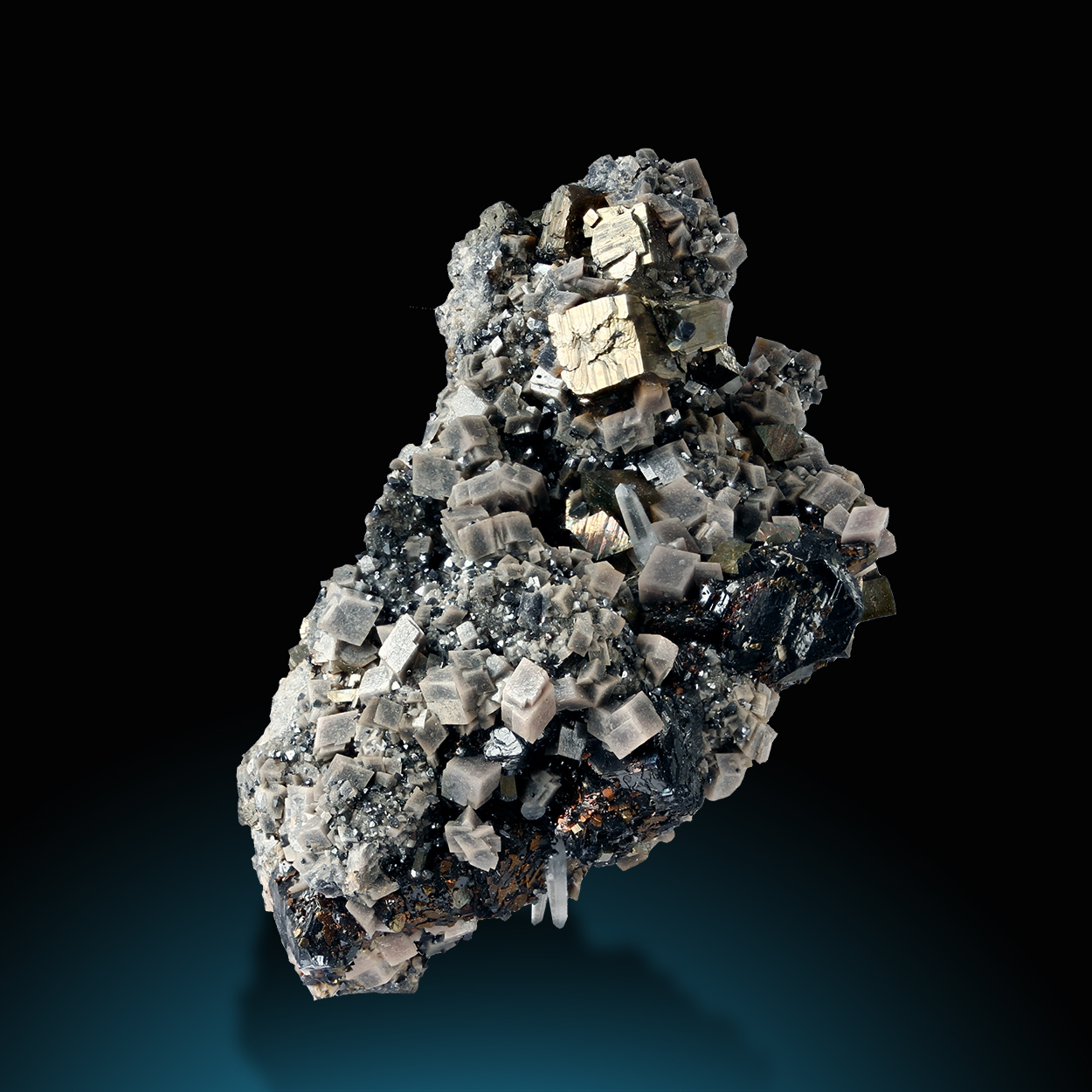 Arsenopyrite Pyrite Sphalerite & Calcite
