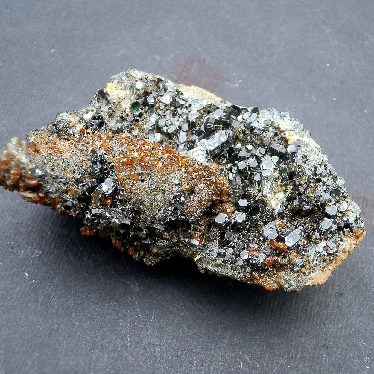 Chlorite & Garnet & Epidote