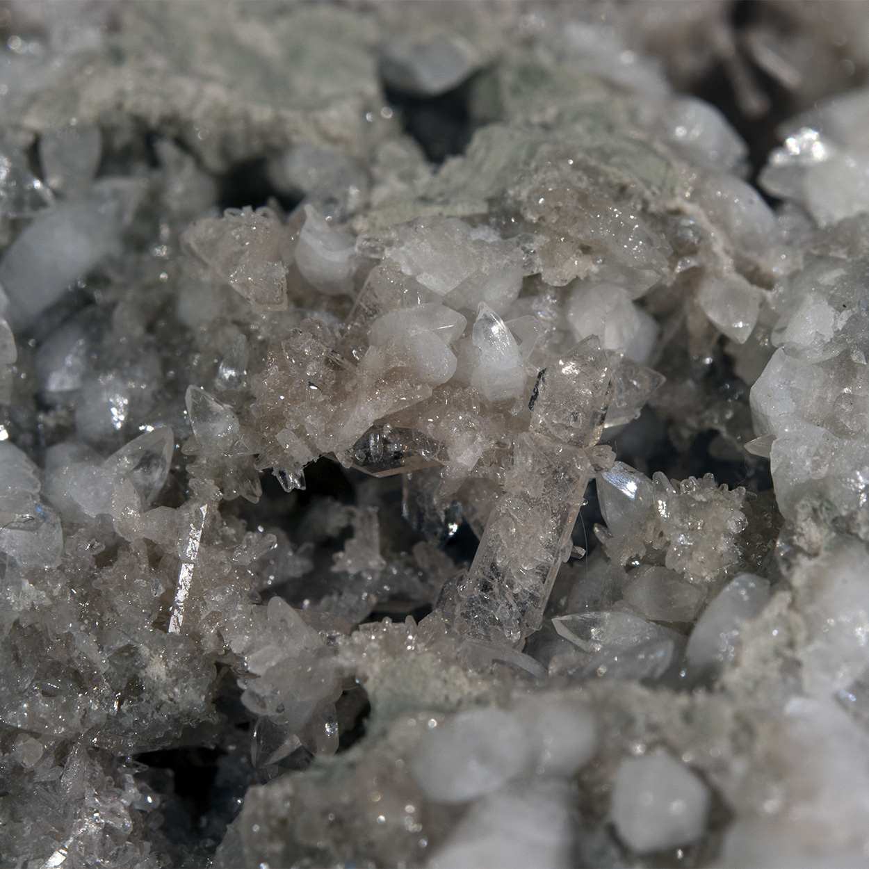 Celestine Calcite & Pyrite