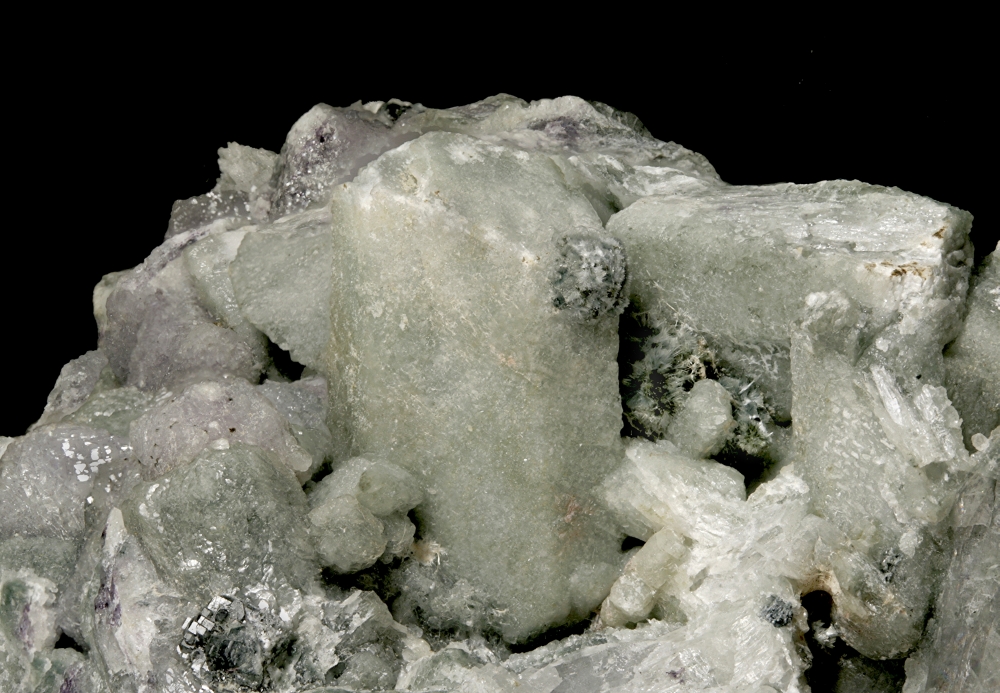 Pectolite Fluorite Riebeckite & Apophyllite