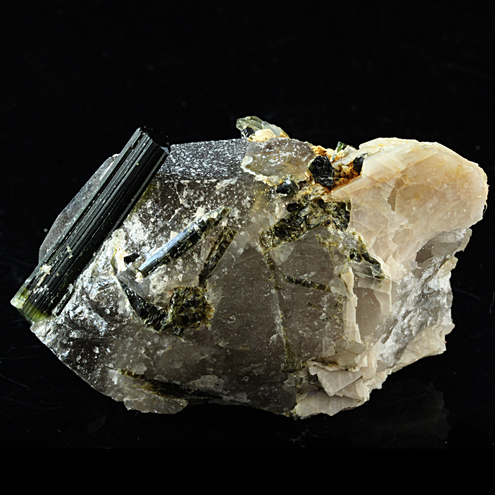 Elbaite & Quartz