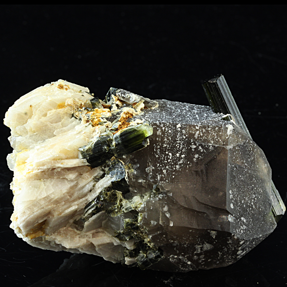 Elbaite & Quartz