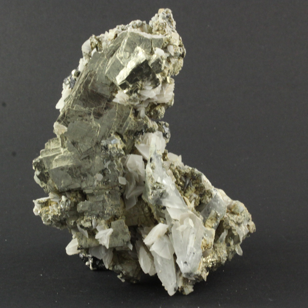 Pyrite & Calcite