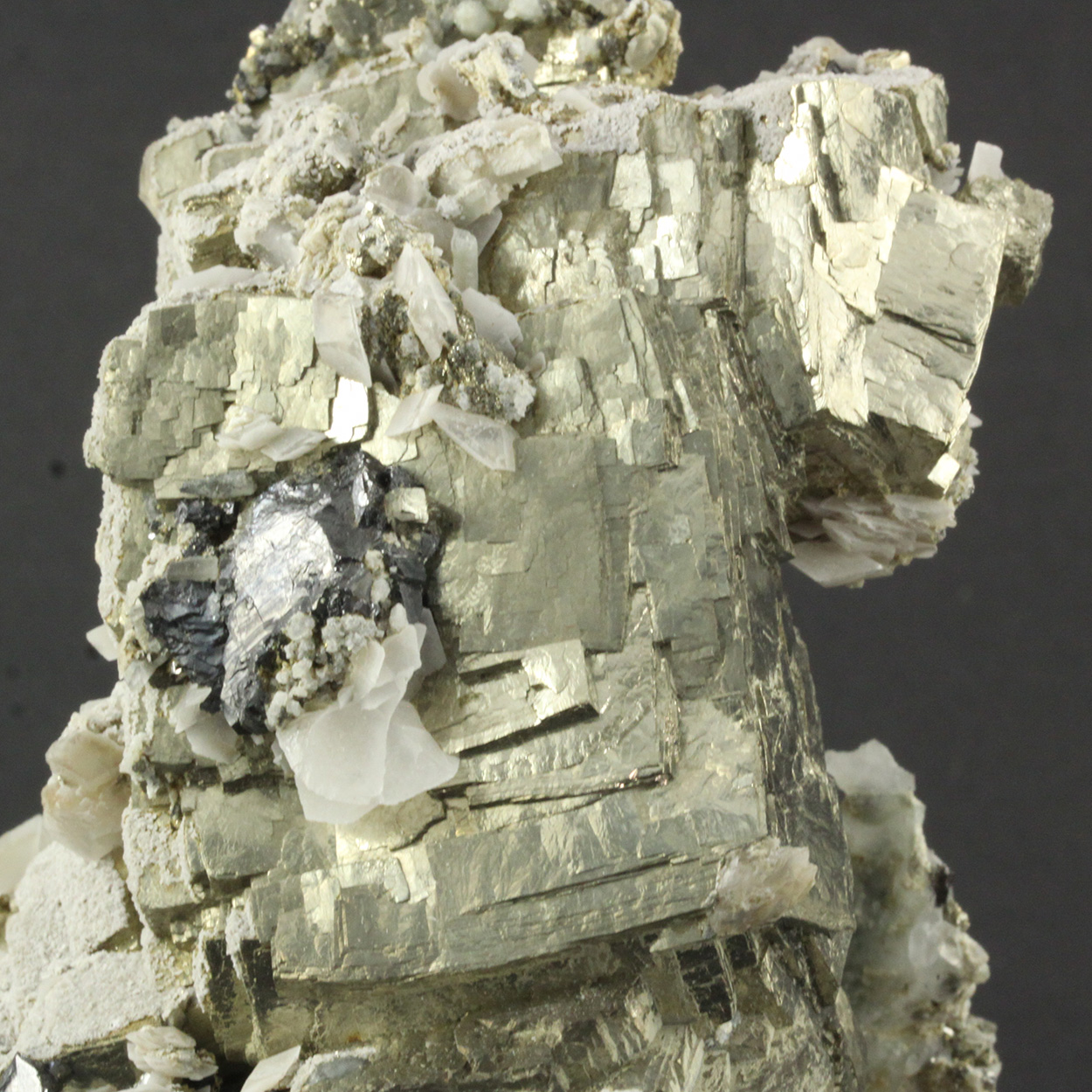 Pyrite & Calcite