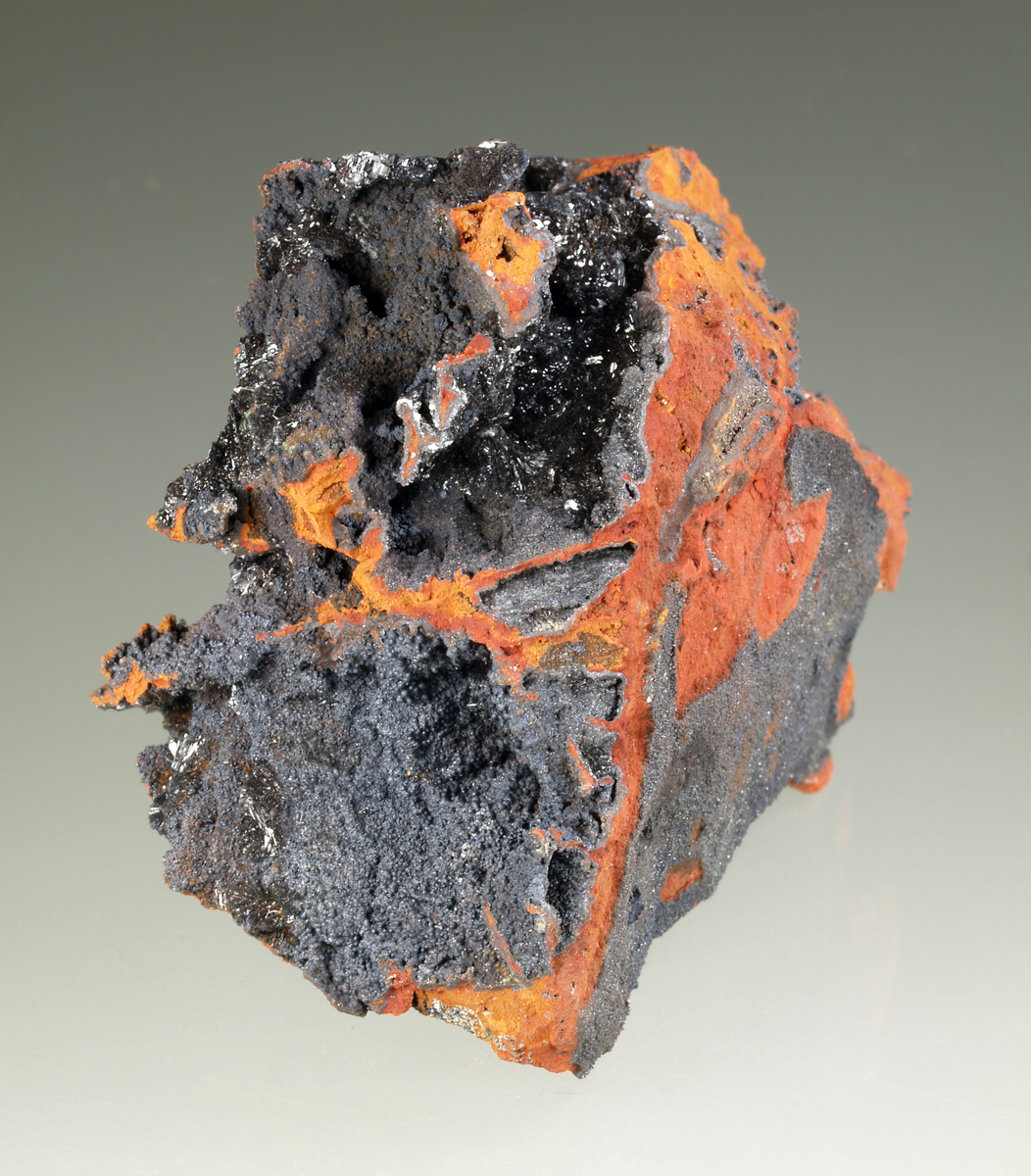 Hydrohetaerolite With Calcite & Hemimorphite