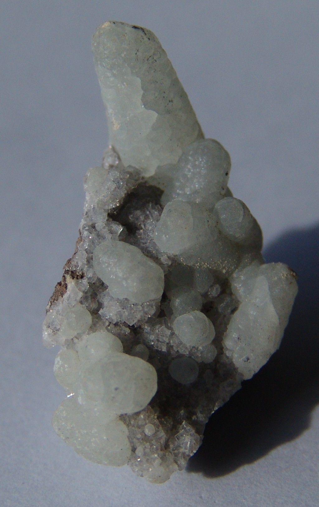 Thomsonite-Ca On Calcite