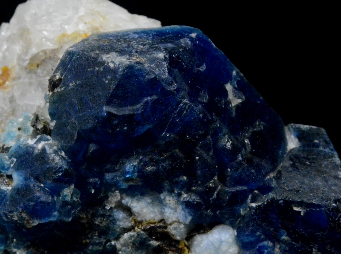 Sodalite With Calcite