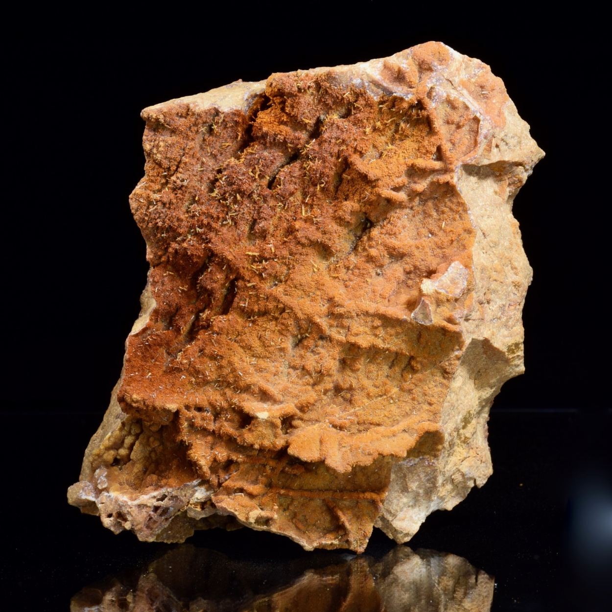 Mimetite On Limonite & Smithsonite