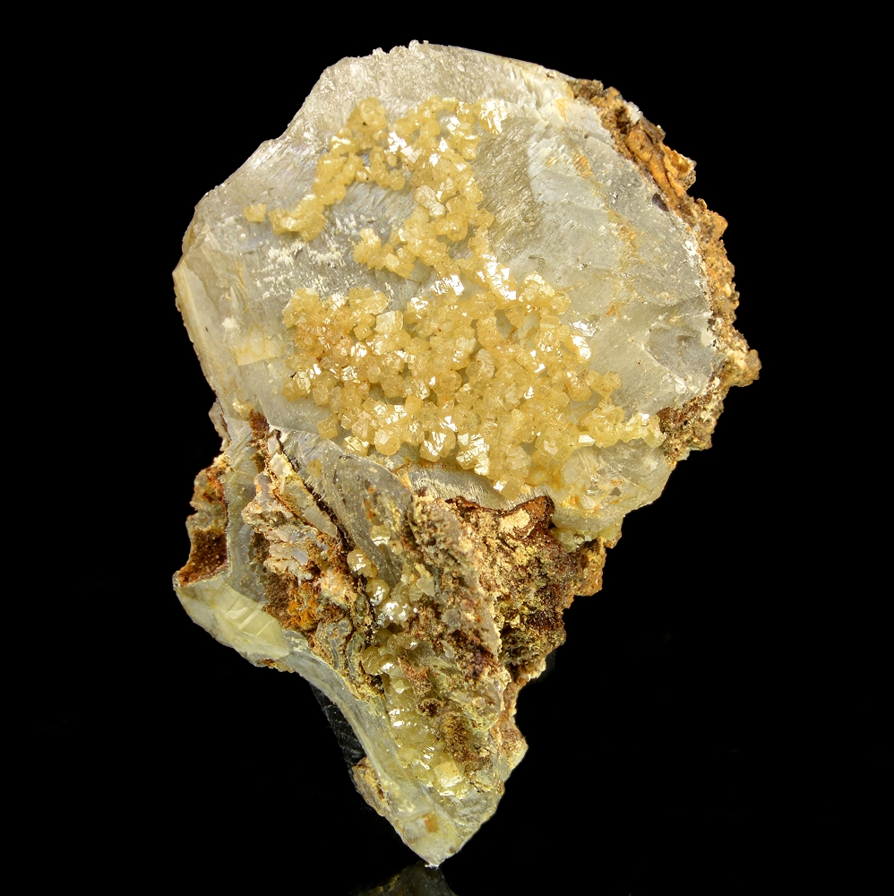 Stolzite On Cerussite