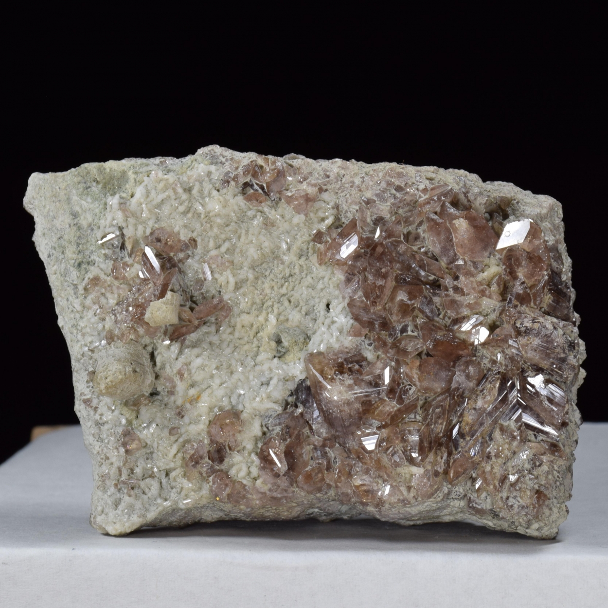 Axinite & Calcite