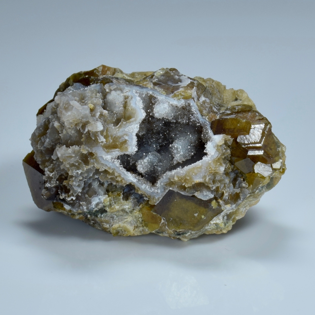 Andradite & Quartz