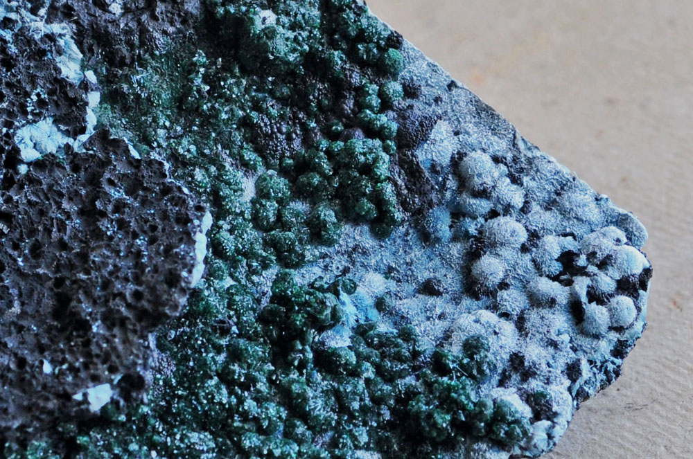 Plancheite & Brochantite