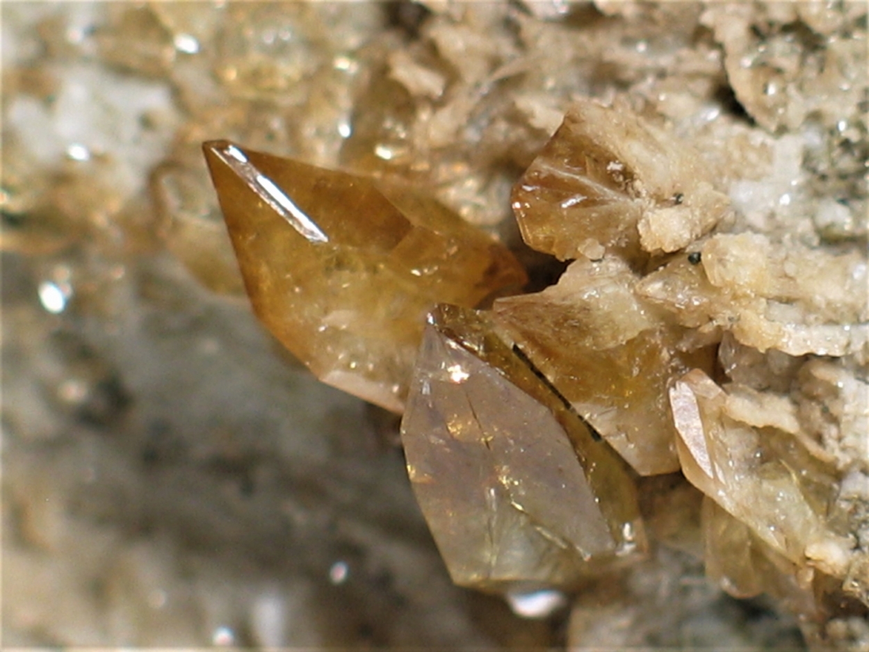 Titanite On Zoisite