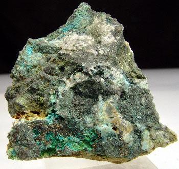 Chalcophyllite & Cyanotrichite