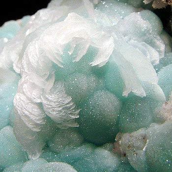 Hemimorphite & Calcite