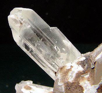Kunzite On Quartz