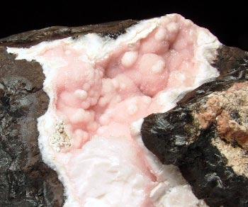 Rhodochrosite & Pyrolusite