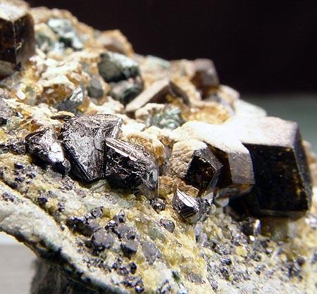 Andradite Magnetite & Clinochlore