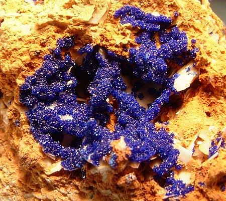 Azurite & Baryte