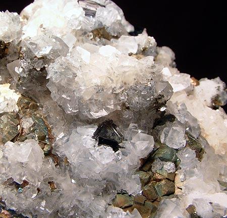 Calcite Sphalerite & Arsenopyrite