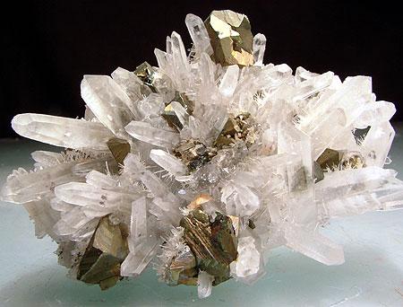 Chalcopyrite & Quartz