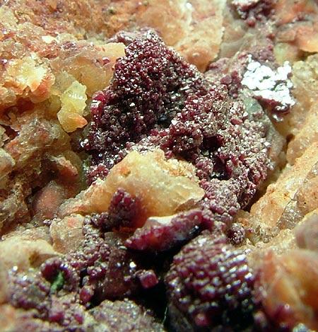 Cuprite & Calcite