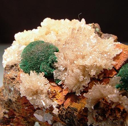 Malachite Mimetite Cerussite & Wulfenite