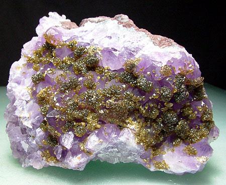 Amethyst & Siderite