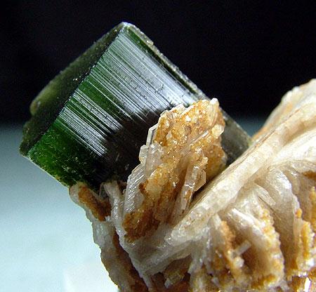 Elbaite With Cleavelandite & Apatite