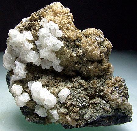 Fluorapatite & Siderite