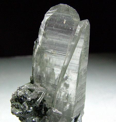 Quartz With Hematite & Chlorite