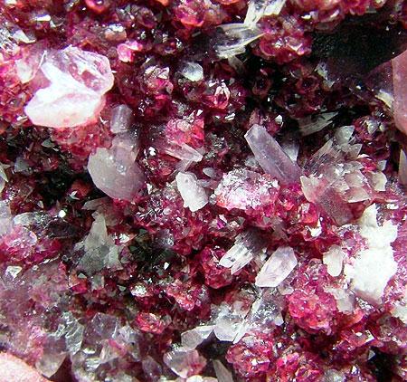 Roselite With Cobaltoan Calcite & Calcite