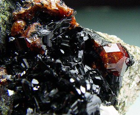 Hornblende & Andradite
